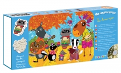 Stampile - Cutie stampile din spuma - animale Zicos